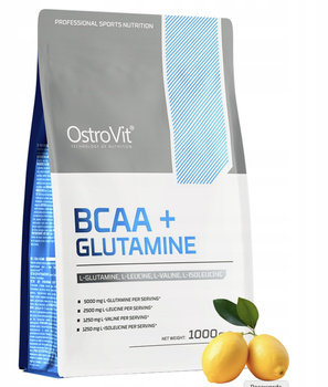 Ostrovit BCAA + Glutamine powder 1000 g lemon