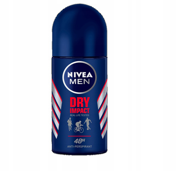 Nivea Men Dry Impact 50Ml Roll-On Deodorant