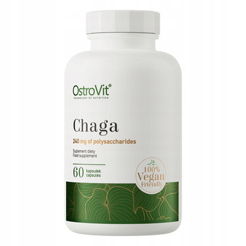 Diet supplement OstroVit OstroVit Chaga VEGE 60 kapsułek capsules 60 pcs