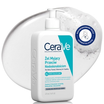 CeraVe Washing Gel Against Imperfections, Oily Skin, Acne 473ml