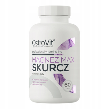 Diet supplement OstroVit Magnez Max Skurcz pills 60 g 60 pcs