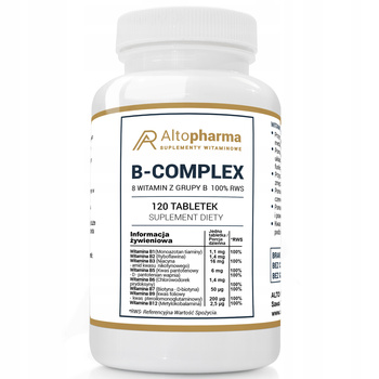 Diet supplement Alto Pharma B Complex vitamin B complex pills 120 pcs