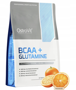 OstroVit BCAA + Glutamine 1000 g orange