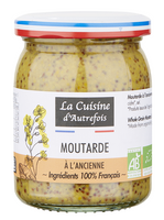 MUSZTARDA FRANCUSKA BIO 210 g -  LA CUISINE D AUTREFOIS