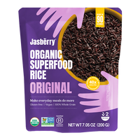 RYŻ JASBERRY PEŁNOZIARNISTY BEZGLUTENOWY BIO 426 g - JASBERRY RICE 