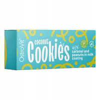 OstroVit Coconut cookies with caramel and peanuts