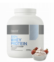 OstroVit 100% Whey Protein 2000 g protein strawberry