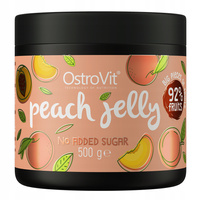 OstroVit Peach Jelly Fruit Gel 500g PEACHES GEL Without Added Sugar