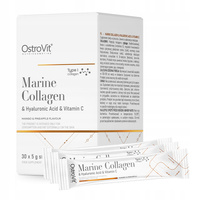 OstroVit Marine Collagen Hyaluronic Acid Vitamin C 5 gx 30 BOX