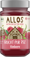 MUS MALINOWY (75 % OWOCÓW) BIO 250 g - ALLOS