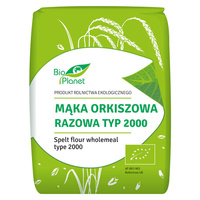 MĄKA ORKISZOWA RAZOWA TYP 2000 BIO 1 kg - BIO PLANET