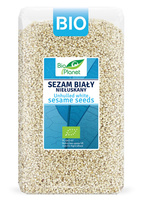 SEZAM BIAŁY NIEŁUSKANY BIO 1 kg - BIO PLANET