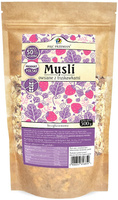 MUSLI OWSIANE TRUSKAWKA BEZ DODATKU CUKRÓW BEZGLUTENOWE 500g PIĘĆ PRZEMIAN