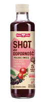 SHOT NA ODPORNOŚĆ NFC OWOC RÓŻY CZARNY BEZ MALINA BEZ DODATKU CUKRÓW 250ml 