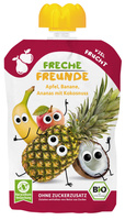 MUS JABŁKO BANAN ANANAS KOKOS BEZ DOD. CUKRÓW BEZGLUTEN OD 6 MIES BIO 100 g