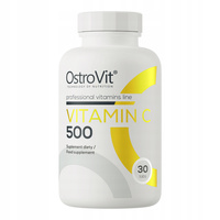 OstroVit Vitamin C 500 mg 30 tabs L-ASCORBIC ACID IMMUNITY VITA C