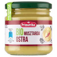 MUSZTARDA OSTRA BIO 170 g - PRIMAVIKA