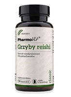GRZYBY REISHI EKSTRAKT (400 mg) BEZGLUTENOWY 90 KAPSUŁEK - PHARMOVIT