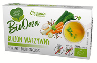 BULION - KOSTKI WARZYWNE BEZ DODATKU CUKRÓW BEZGLUTENOWE BIO (6x11g)66g 