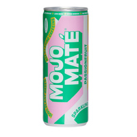 NAPÓJ GAZOWANY Z MARAKUJĄ I YERBA MATE BIO 250 ml - MOJO MATE