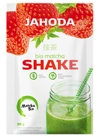 SHAKE Z MATCHĄ I TRUSKAWKAMI BEZGLUTENOWY BIO 30 g - AMYLON