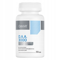 OstroVit D.A.A. 3000 mg 90 CAPSULES TASTELESS D-ASPARTIC ACID
