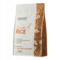OstroVit Cream of Rice 1000 g RICE FLOUR ENERGY - Biscuit & Salted Caramel