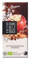 CZEKOLADA MLECZNA "PIECZONE JABŁKO" BIO 100 g - MEYBONA