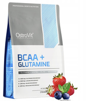 OstroVit BCAA Glutamine 1000 g strawberry-berry