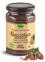 KREM WEGAŃSKI Z ORZECHÓW LASKOWYCH I KAKAO BEZGLUTENOWY BIO 250 g -