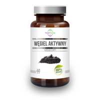 WĘGIEL AKTYWNY (180 mg) 60 KAPSUŁEK - SOUL FARM
