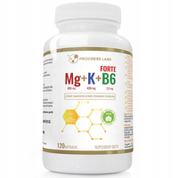 Progress Labs Magnesium + Potassium + vit B6 Max Cramps Stress Deficiency