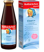 NAPÓJ Z ŻELAZEM DLA KOBIET W CIĄŻY I KARMIĄCYCH 450 ml - ROTBACKCHEN