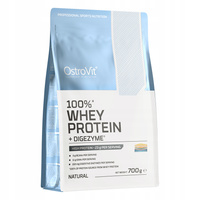 OstroVit 100% Whey + Digezyme 700g Whey Protein WPC + Digestive Enzymes