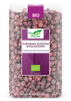 ŻURAWINA SUSZONA NIESŁODZONA BIO 150 g - BIO PLANET