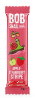 PRZEKĄSKA STRIPE JABŁKO-TRUSKAWKA BEZ DODATKU CUKRÓW BEZGLUTEN 14g
