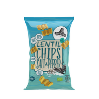 CHIPSY Z SOCZEWICY Z SOLĄ I CZARNYM PIEPRZEM BEZGLUTENOWE BIO 75 g 