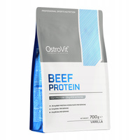 OstroVit BEEF protein supplement powder 700 g, vanilla flavor