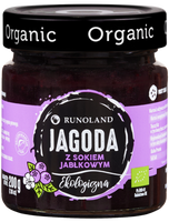 SŁODKA PRZEKĄSKA JAGODA BIO 200 g - RUNOLAND