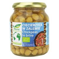 CIECIERZYCA W ZALEWIE BIO 350 g (230 g) (SŁOIK) - BIO PLANET