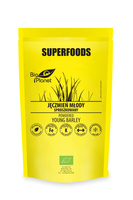JĘCZMIEŃ MŁODY SPROSZKOWANY BIO 100 g - BIO PLANET SUPERFOODS