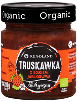 SŁODKA PRZEKĄSKA TRUSKAWKA  BIO 200 g - RUNOLAND