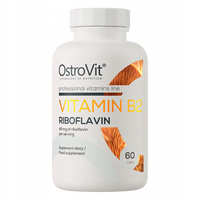 OstroVit Vitamin B2 40 mg Riboflavin 60 capsules