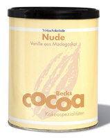 CZEKOLADA DO PICIA WANILIOWA FAIR TRADE BEZGLUTENOWA BIO250g - BECKS  COCOA