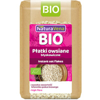 PŁATKI OWSIANE BŁYSKAWICZNE BIO 300 g - NATURAVENA
