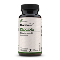 RHODIOLA - RÓŻENIEC GÓRSKI EKSTRAKT(140mg)BEZGLUTEN 90KAPSUŁEK-PHARMOVIT