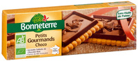 HERBATNIKI Z CZEKOLADĄ GORZKĄ BIO 150 g - BONNETERRE