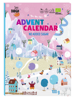 KALENDARZ ADWENTOWY BIO 100 g ME GUSTO (SUPER FUDGIO) (PRODUKT SEZONOWY)