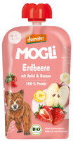 MUS JABŁKO-BANAN-TRUSKAWKA BEZ DODATKU CUKRÓW OD 1 ROKU DEMETER BIO 100 g 