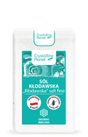 SÓL KŁODAWSKA DROBNO MIELONA BEZGLUTENOWA 600 g - CRYSTALLINE PLANET